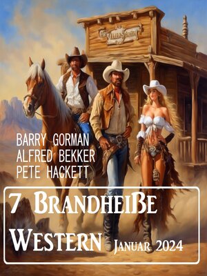 cover image of 7 Brandheiße Western Januar 2024